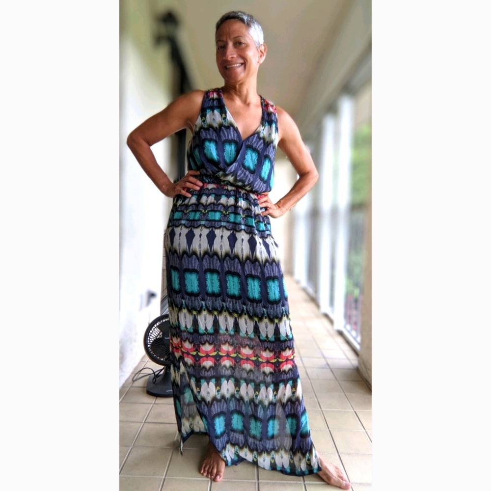Charlie Jade Printed Maxi Dress
